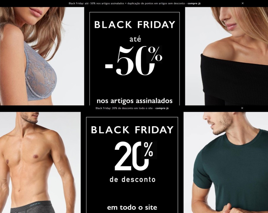 Antevisão Black Friday INTIMISSIMI até 50 de desconto Blog 200