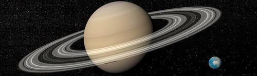 Saturno e Terra