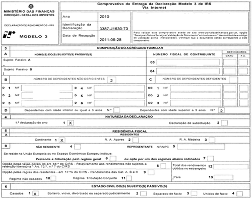 Obrigações Fiscais Modelo 3 Instruções De Preenchimento Contabilidade Na Prática 0233