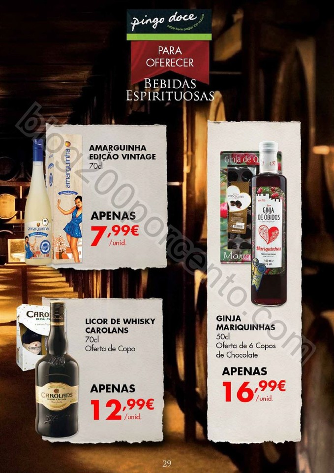 Novo Folheto Vinhos e Bebidas PINGO DOCE Promoçõ