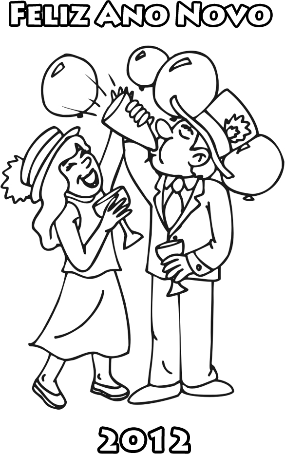 years eve coloring pages 2015 for girls - photo #3