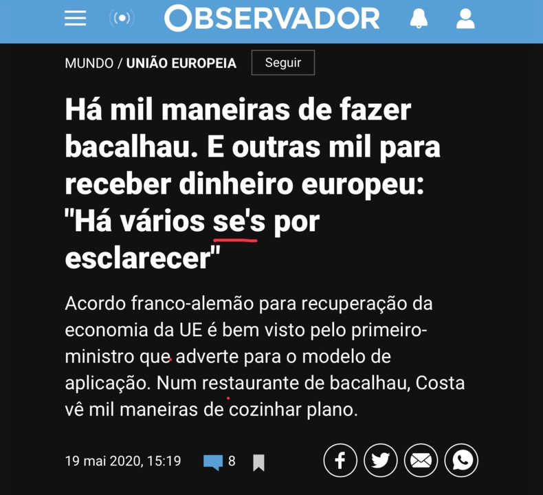 Observidor (exactissimamente), 20/5/20