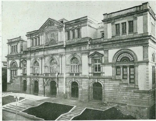 Antiga Faculdade de Letras. Início dos anos 40.jp Antiga Faculdade de Letras. Início dos anos 40.jp