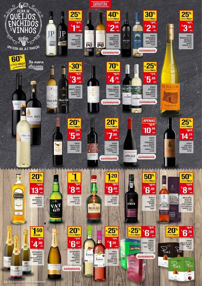 Antevisão Folheto CONTINENTE Promoções de 5 a 1