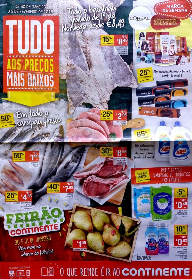 antevisão folheto Continente 30a5fev