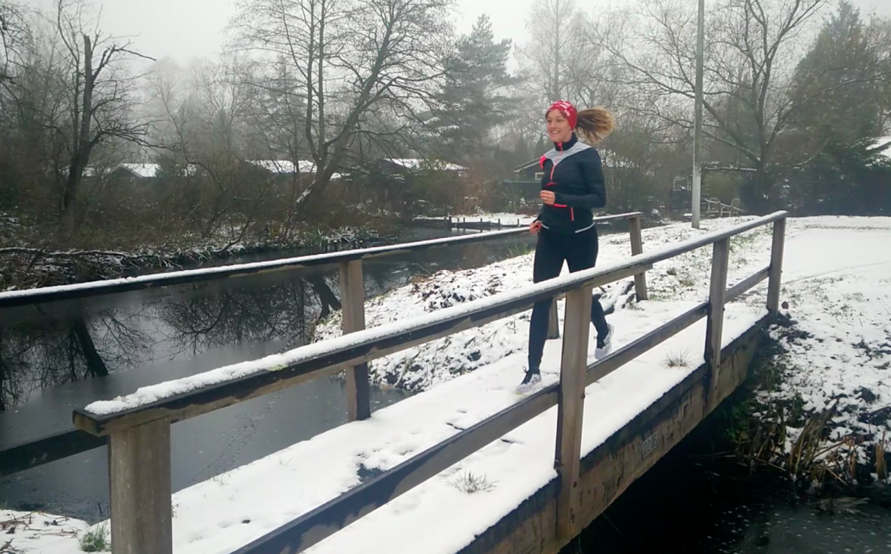 tenis para correr na neve