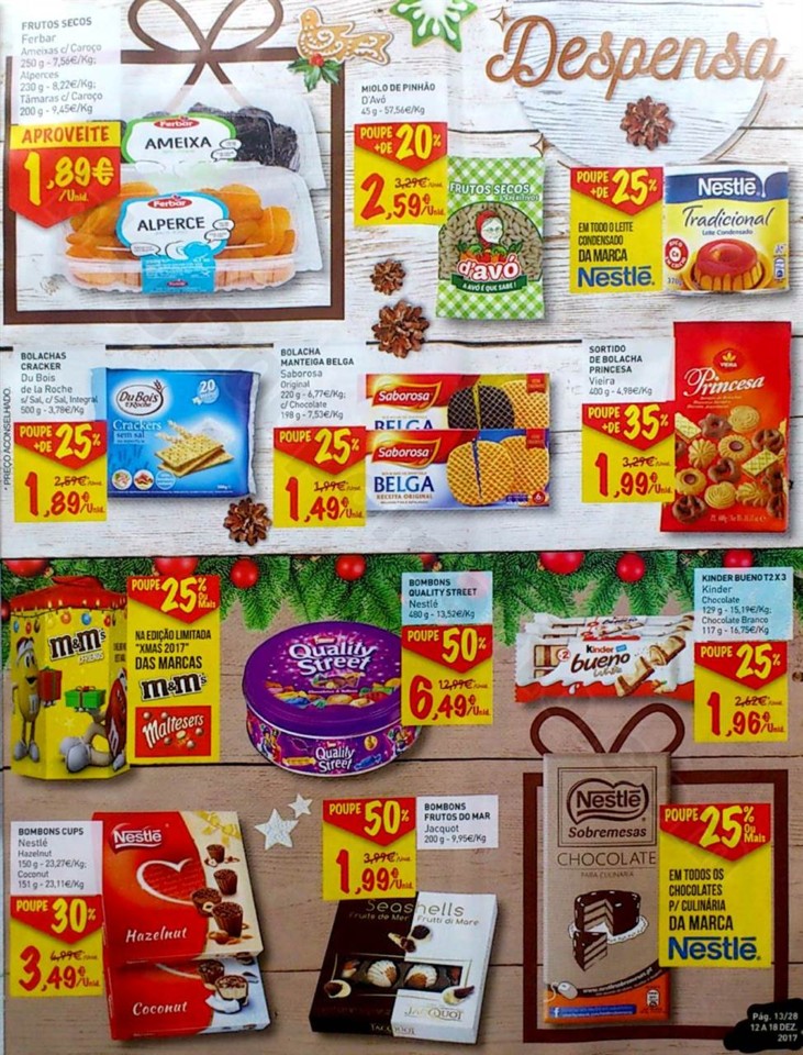 antevisão folheto Intermarché 12a18dez