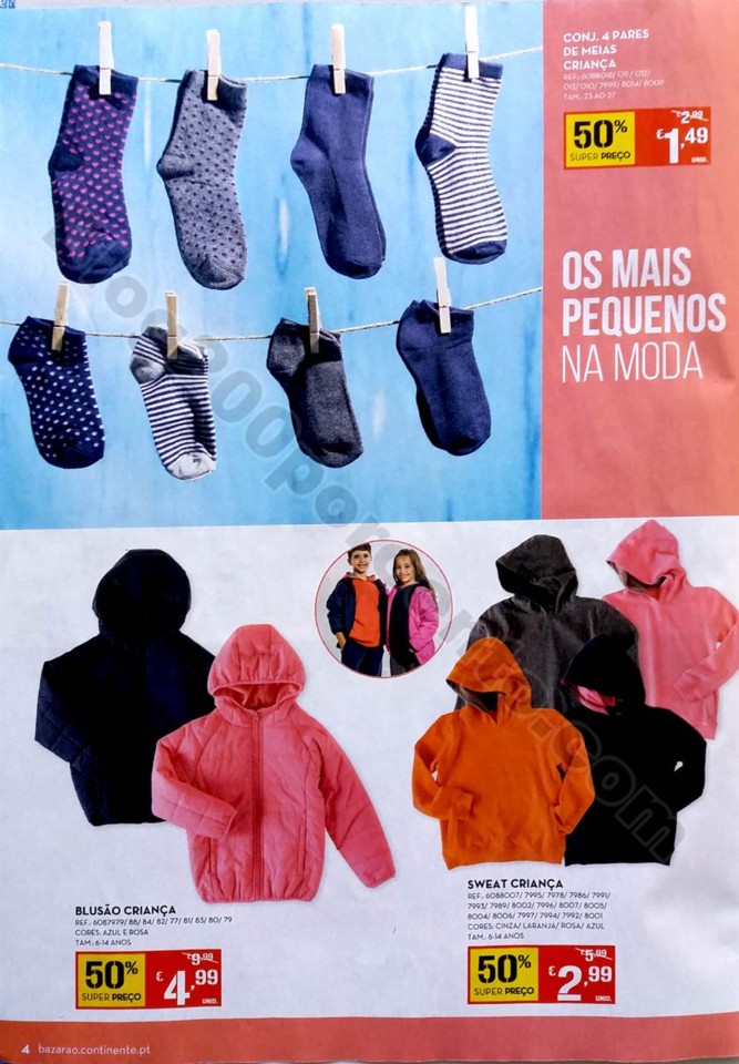 antevisão folheto Continente Bazarão 30a5 fev