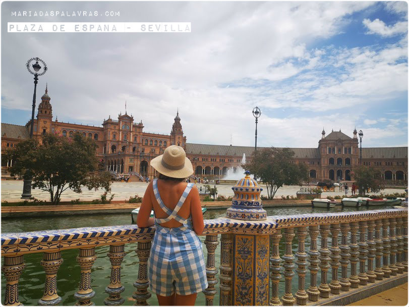 Plaza de Espana - Passear em Sevilha - Maria das Palavras