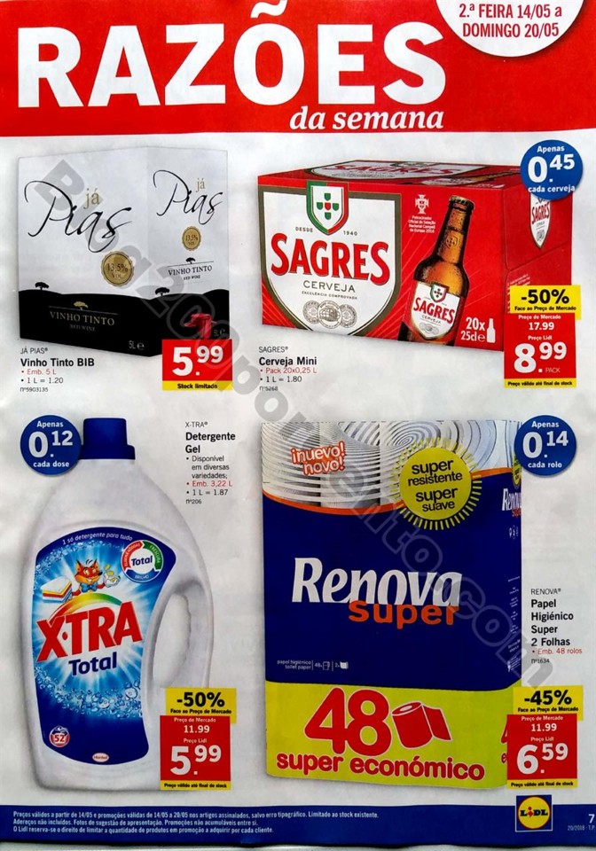 antevisão folheto LIDL 14a20maio