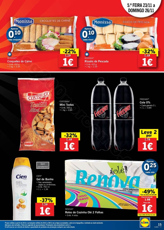 antevisão folheto LIDL 20a26nov