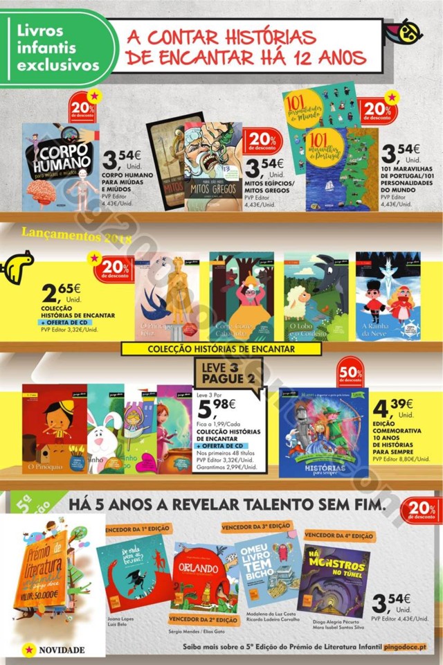 antevisão folheto Pingo Doce especial Livros 21jun-11jul