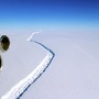 Fissura na plataforma Larsen C, Antártica
