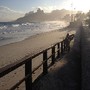 Amanhecer no Rio - Sol na Praia do Arpoador na tar