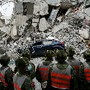 Equipa resgate escombros do sismo, Taiwan 