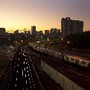 Centro Hist&oacute;rico - A movimenta&ccedil;&atilde;o dos trens na 