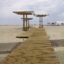 Obras passadeiras de madeira praia Figueira da Foz