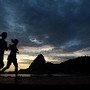 Amanhecer - Aterro do Flamengo - Cariocas correm n
