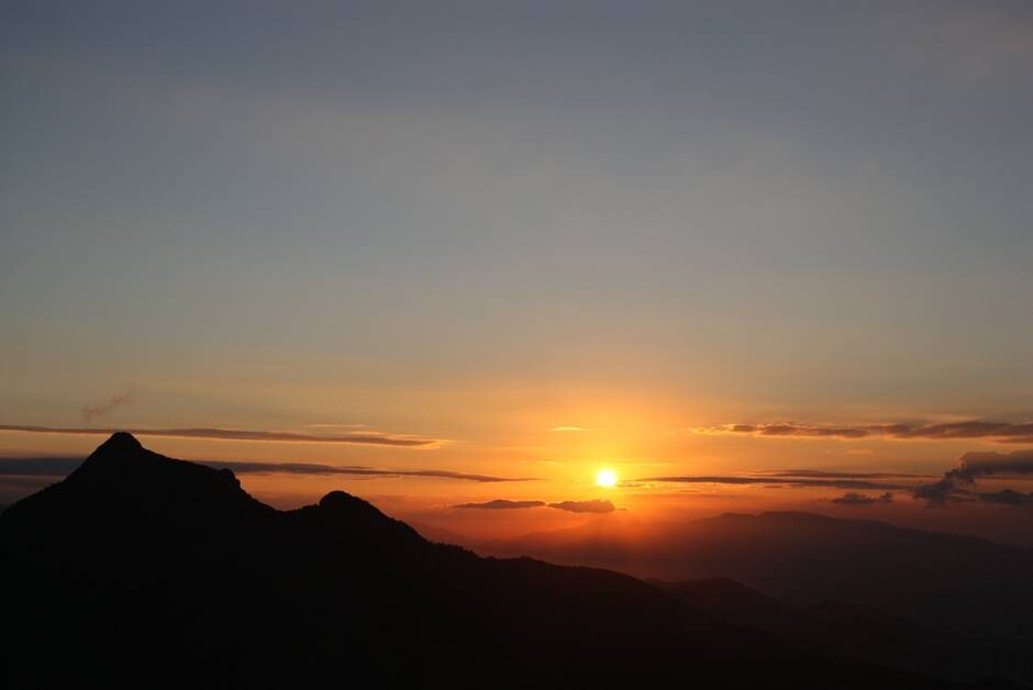 Entardecer no Rio - Os &uacute;ltimos raios solares dest