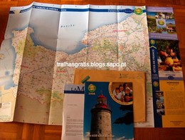 Mapa e Brochura "La Manche"
