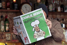 1.ª edição Charlie Hebdo, depois do atentado