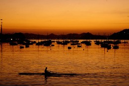 Amanhecer no Rio - Praia de Botafogo - Rema na Pra